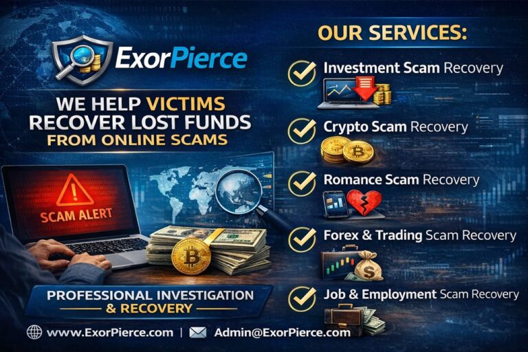 ExorPierce – Professional Fund Recovery for Victims of Online Scams
